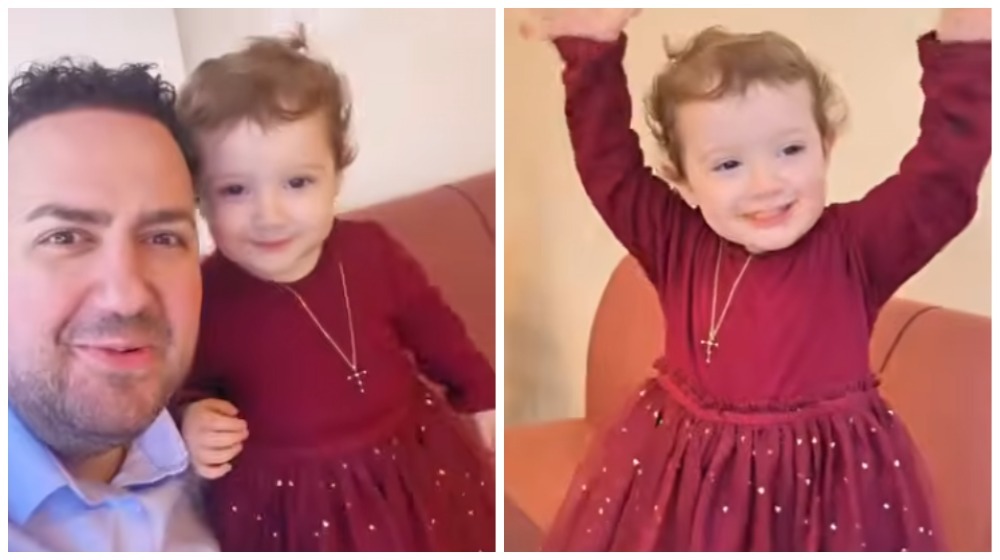 Μαυρίκιος Μαυρικίου: Παίζει στον παιχνιδότοπο μαζί με την κόρη του, Ιωάννα - Μελωδία [βίντεο]